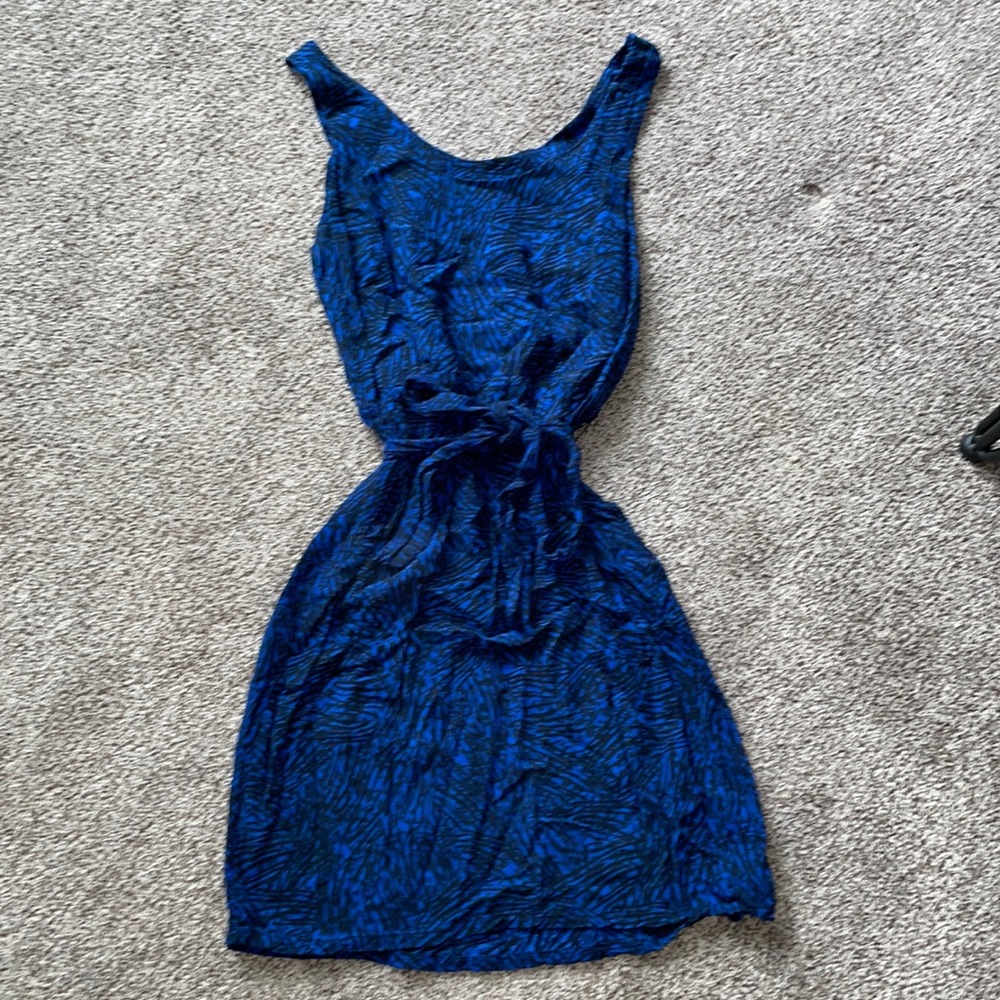Belted summer dress